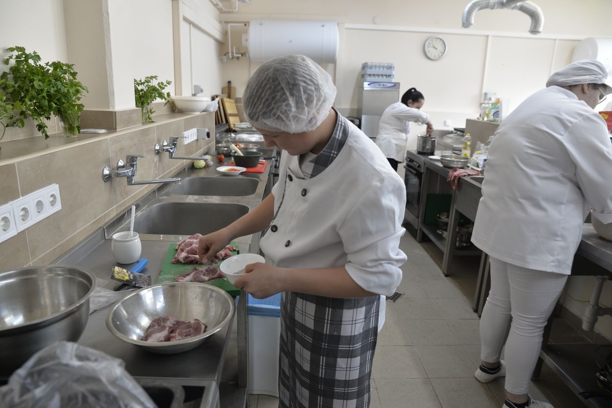 Oficina prática de preparo de alimentos